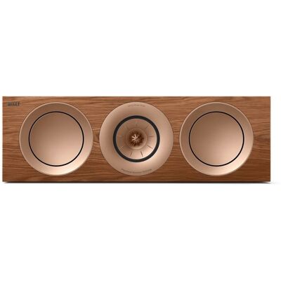 KEF R6 Meta Centre Speaker Walnut KEF R6 Meta Centre Speaker Walnut