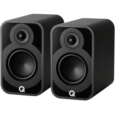 Q Acoustics Q 5010 Bookshelf Speakers (Pair) Satin Black Q Acoustics Q 5010 Bookshelf Speakers (Pair) Satin Black