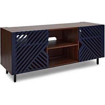 AVCOM Large TV Cabinet Walnut Custom Bundle AVCOM Large TV Cabinet Walnut Custom Bundle