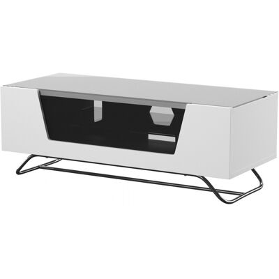 Alphason Chromium 2 1000 TV Cabinet Gloss White Alphason Chromium 2 1000 TV Cabinet Gloss White