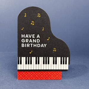 Heyyy Cards Taking Shape Piano Birthday Card Heyyy Cards Taking Shape Piano Birthday Card