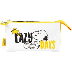 Peanuts Snoopy Lazy Days Triple Divide Pencil Case Peanuts Snoopy Lazy Days Triple Divide Pencil Case