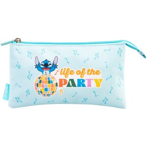 Disney Stitch Disco Triple Divide Pencil Case Disney Stitch Disco Triple Divide Pencil Case