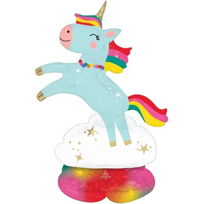 Anagram Airloonz Junior Unicorn Magic 99cm Floor-Standing Balloon Anagram Airloonz Junior Unicorn Magic 99cm Floor-Standing Balloon