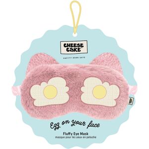 Cheesecake ‘Egg On Your Face’ Fuzzy Embroidered Eye Mask Cheesecake ‘Egg On Your Face’ Fuzzy Embroidered Eye Mask