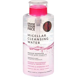 Erase Your Face 500ml Micellar Cleansing Water Erase Your Face 500ml Micellar Cleansing Water