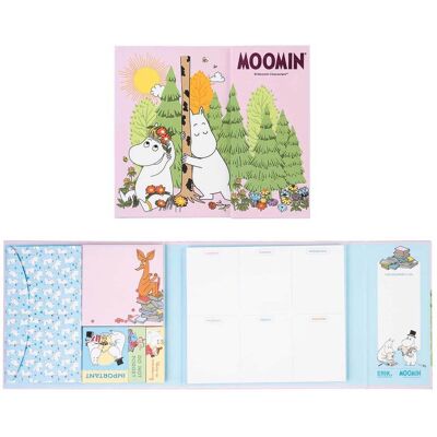 Moomin Weekly Planner With Sticky Notes Moomin Weekly Planner With Sticky Notes