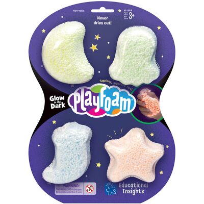 Learning Resources Glow-in-the-Dark Playfoam 4 Pack Learning Resources Glow-in-the-Dark Playfoam 4 Pack