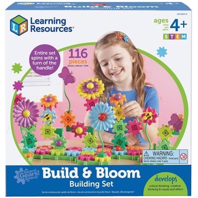 Learning Resources Gears! Gears! Gears! Build & Bloom Building Set Learning Resources Gears! Gears! Gears! Build & Bloom Building Set