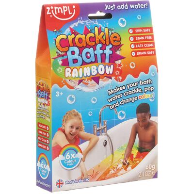 Zimpli Kids Rainbow Crackle Baff - Bath Crystals for Kids Zimpli Kids Rainbow Crackle Baff - Bath Crystals for Kids