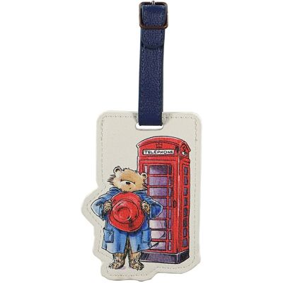 Paddington Bear London Shaped Luggage Tag Paddington Bear London Shaped Luggage Tag