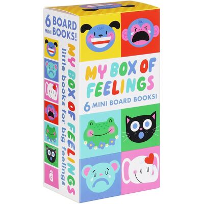 Abrams & Chronicle My Box of Feelings Set Of 6 Mini Board Books Abrams & Chronicle My Box of Feelings Set Of 6 Mini Board Books