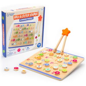 Learning Resources ABC Letter & Letter Sounds 2-in-1 Wooden Puzzle Learning Resources ABC Letter & Letter Sounds 2-in-1 Wooden Puzzle