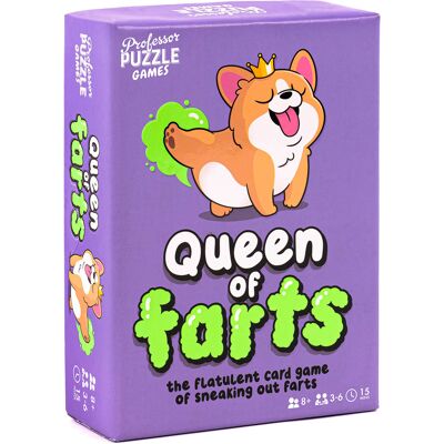 Professor Puzzle Queen Of Farts Card Game Professor Puzzle Queen Of Farts Card Game