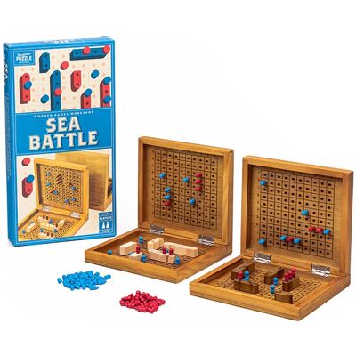 Professor Puzzle Sea Battle Wooden Game Professor Puzzle Sea Battle Wooden Game