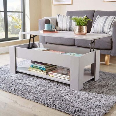 Home Source Grey Lift Up Top Coffee Table - Coffee Table Home Source Grey Lift Up Top Coffee Table - Coffee Table