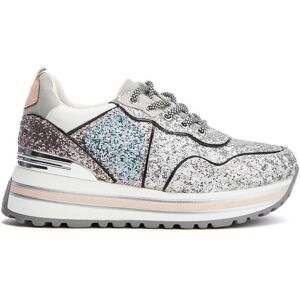 Moda In Pelle Dov Blue -Silver Textile 37 Size: UK 4 / EU 37 female Moda In Pelle Dov Blue -Silver Textile 37 Size: UK 4 / EU 37 female