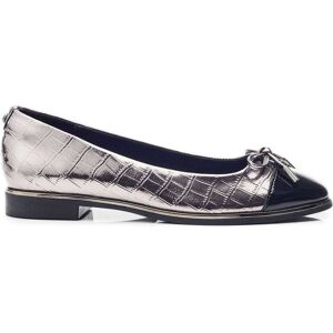 Moda In Pelle Fronton Pewter Patent Mocc Croc 36 Size: UK 3 / EU 36 female Moda In Pelle Fronton Pewter Patent Mocc Croc 36 Size: UK 3 / EU 36 female