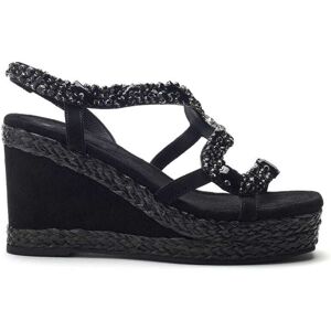 Moda In Pelle Naap Black Metallic Leather 38 Size: UK 5 / EU 38 female Moda In Pelle Naap Black Metallic Leather 38 Size: UK 5 / EU 38 female