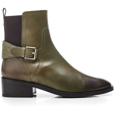 Moda In Pelle Cellia Khaki Leather 36 Size: UK 3 / EU 36 female Moda In Pelle Cellia Khaki Leather 36 Size: UK 3 / EU 36 female