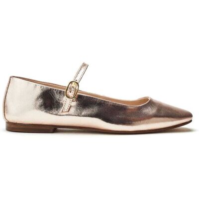 Moda In Pelle Larina Rose Gold Leather 37 Size: UK 4 / EU 37 female Moda In Pelle Larina Rose Gold Leather 37 Size: UK 4 / EU 37 female