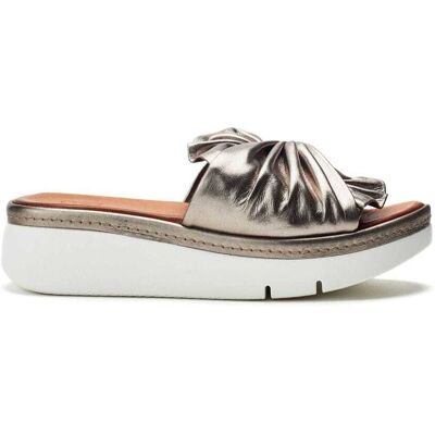 Moda In Pelle Ollin Pewter Metallic Leather 39 Size: UK 6 / EU 39 female Moda In Pelle Ollin Pewter Metallic Leather 39 Size: UK 6 / EU 39 female