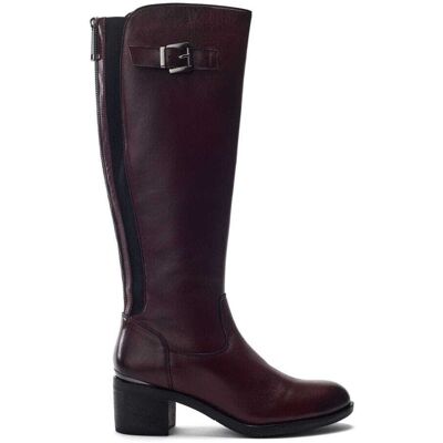 Moda In Pelle Sansho Burgundy Leather 39 Size: UK 6 / EU 39 female Moda In Pelle Sansho Burgundy Leather 39 Size: UK 6 / EU 39 female
