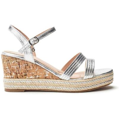 Moda In Pelle Spot Silver Porvair 40 Size: UK 7 / EU 40 female Moda In Pelle Spot Silver Porvair 40 Size: UK 7 / EU 40 female