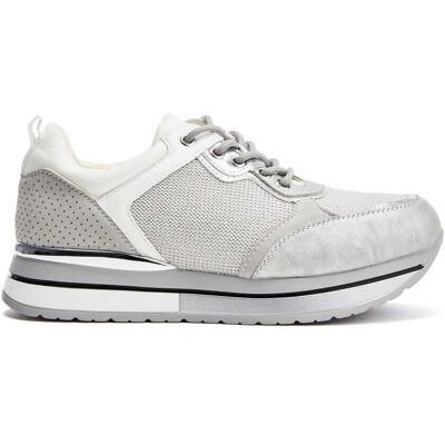 Moda In Pelle Whisp Grey Textile 36 Size: UK 3 / EU 36 female Moda In Pelle Whisp Grey Textile 36 Size: UK 3 / EU 36 female