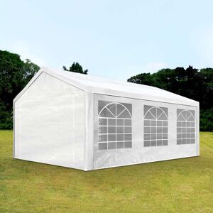 TOOLPORT 4x6m Marquee / Party tent, PE 350, white - (90102) TOOLPORT 4x6m Marquee / Party tent, PE 350, white - (90102)