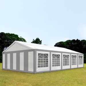 TOOLPORT 5x10m Marquee / Party tent, PE 450, grey-white - (91124) TOOLPORT 5x10m Marquee / Party tent, PE 450, grey-white - (91124)