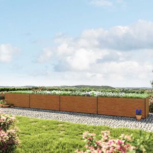 GFP 771 x 119 x 77 cm Raised garden bed, Wood-finish - (GFPV00490) GFP 771 x 119 x 77 cm Raised garden bed, Wood-finish - (GFPV00490)