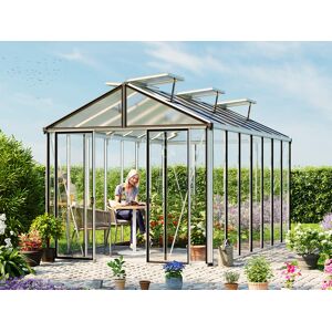 GFP 263 x 450 cm Greenhouse, anthracite grey, RAL 7016 - (GFPV00712) GFP 263 x 450 cm Greenhouse, anthracite grey, RAL 7016 - (GFPV00712)