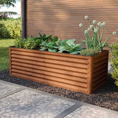 PRIMEYARD 180 x 75 x 60 cm Raised garden bed, corten steel, rust-like finish - (GFPV00969) PRIMEYARD 180 x 75 x 60 cm Raised garden bed, corten steel, rust-like finish - (GFPV00969)