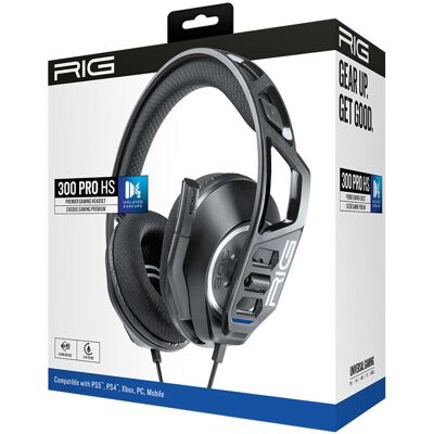 Nacon RIG 300 Black Headset - PS5 Nacon RIG 300 Black Headset - PS5