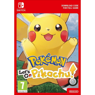 Nintendo Pokémon: Let's Go, Pikachu! Switch Download ( Uk - EU) Nintendo Pokémon: Let's Go, Pikachu! Switch Download ( Uk - EU)