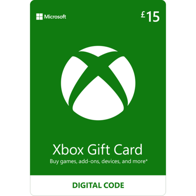 Microsoft Xbox Gift Card £15 - Xbox Series X S - Xbox One Microsoft Xbox Gift Card £15 - Xbox Series X S - Xbox One