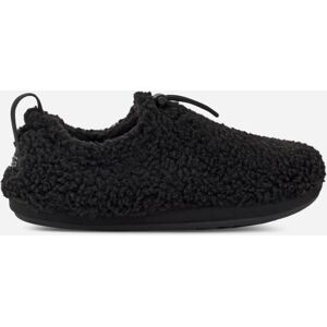 UGG® Plushy Slipper in Black, Size 7, Faux Fur/Textile/Recycled Materials UGG® Plushy Slipper in Black, Size 7, Faux Fur/Textile/Recycled Materials