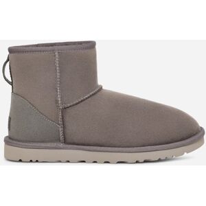 UGG® Classic Mini Boot for Men in Grey, Size 9, Leather/Shearling/Suede UGG® Classic Mini Boot for Men in Grey, Size 9, Leather/Shearling/Suede