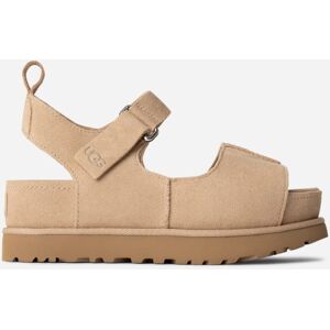 UGG® Goldenstar Hi Sandal for Women in Tan, Size 9, Suede/Polyester UGG® Goldenstar Hi Sandal for Women in Tan, Size 9, Suede/Polyester