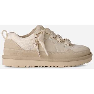 UGG® Lo Lowmel Trainer in White, Size 1, Suede/Textile/Polyester UGG® Lo Lowmel Trainer in White, Size 1, Suede/Textile/Polyester