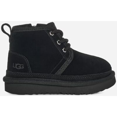 UGG® Neumel II for Kids in Black, Size 7, Suede/Polyester/Cotton UGG® Neumel II for Kids in Black, Size 7, Suede/Polyester/Cotton