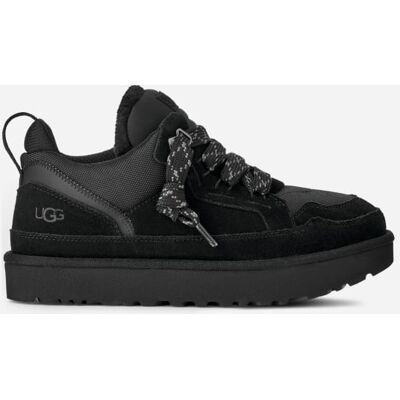 UGG® Lowmel for Men in Black, Size 9, Suede/Textile/Recycled Materials UGG® Lowmel for Men in Black, Size 9, Suede/Textile/Recycled Materials