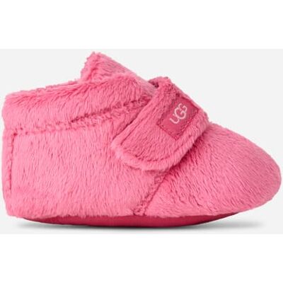 UGG® Bixbee Ankle Bootie for Kids in Pink Bloom, Size 4, Textile/Recycled Materials/Polyester UGG® Bixbee Ankle Bootie for Kids in Pink Bloom, Size 4, Textile/Recycled Materials/Polyester