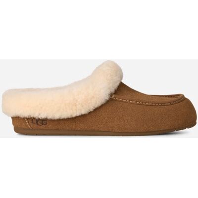 UGG® Ansley Mule for Women in Brown, Size 6, Suede/Wool UGG® Ansley Mule for Women in Brown, Size 6, Suede/Wool