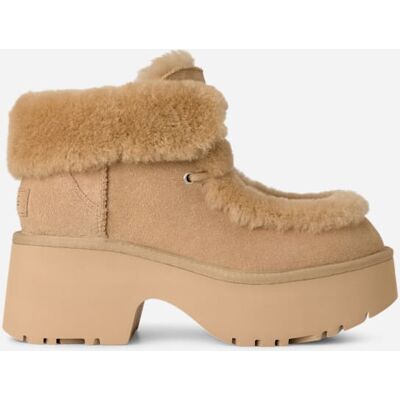 UGG® Esmee Lace Up for Women in Brown, Size 6, Suede/Polyester/Cotton UGG® Esmee Lace Up for Women in Brown, Size 6, Suede/Polyester/Cotton