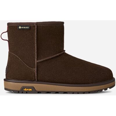 UGG® Classic Mini GTX for Men in Dusted Cocoa, Size 10, Suede/Polyester/Wool UGG® Classic Mini GTX for Men in Dusted Cocoa, Size 10, Suede/Polyester/Wool