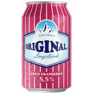 Hartwall Original Long Drink - Gin & Cranberry 5.5% 330ml Hartwall Original Long Drink - Gin & Cranberry 5.5% 330ml