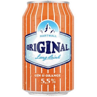 Hartwall Original Long Drink - Gin & Orange 5.5% 330ml Hartwall Original Long Drink - Gin & Orange 5.5% 330ml