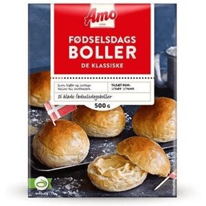 Amo Fodselsdagsboller - Birthday Buns 500g Amo Fodselsdagsboller - Birthday Buns 500g